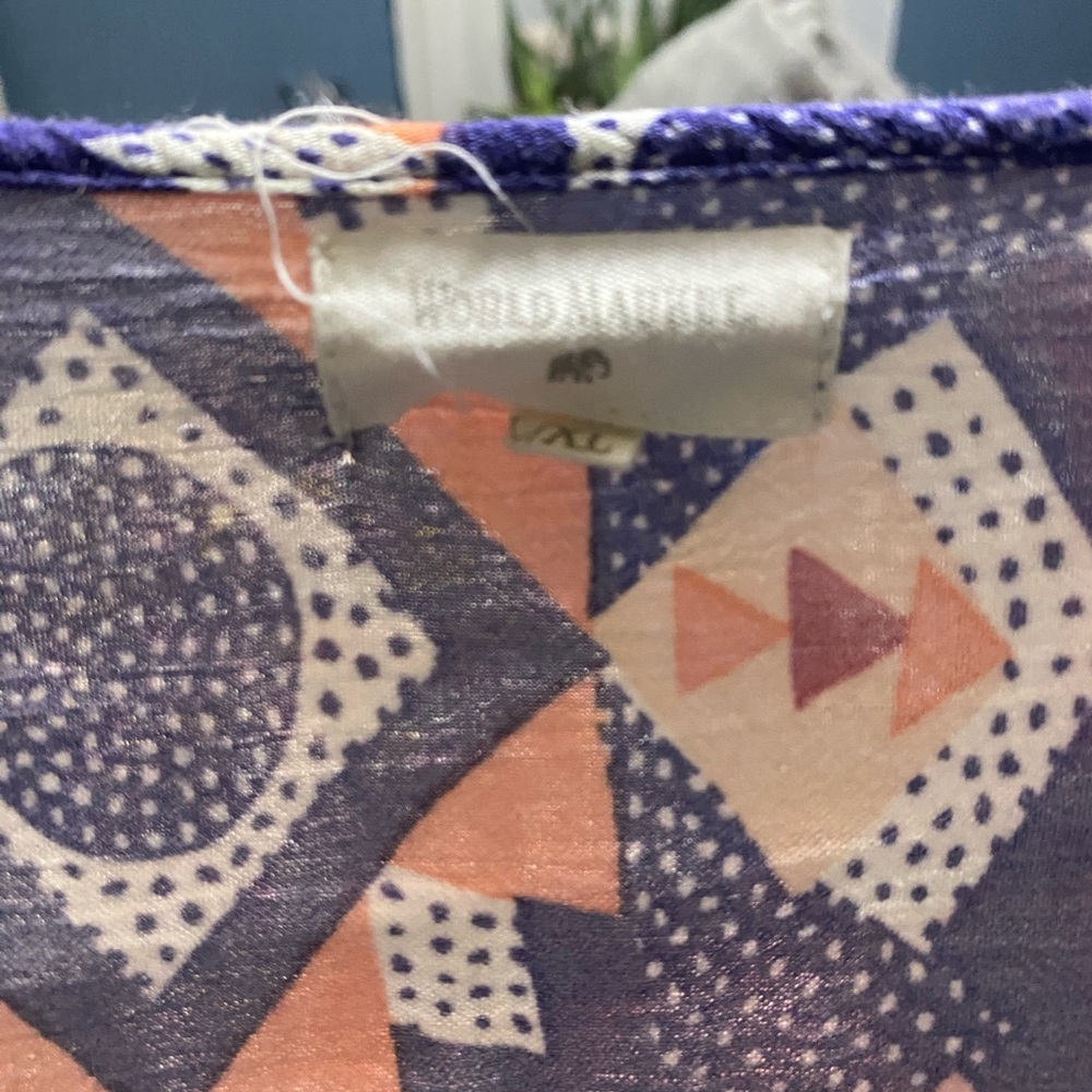 World Market Boho Maxigeometric Patterned Maxi Dr… - image 6